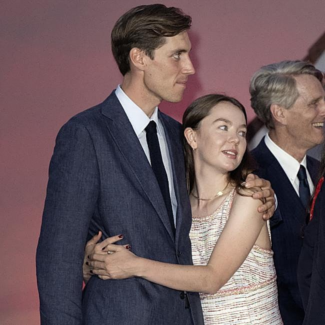 La princesa Alexandra de Hannover y su novio, Ben Sylvester Strautmann.