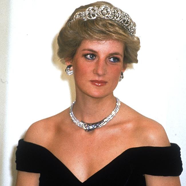 Diana de Gales, en una imagen de archivo, durante un acto oficial.
