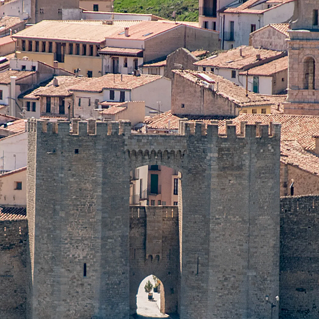Las torres de San Miguel, la mejor puerta de entrada a la ciudad.