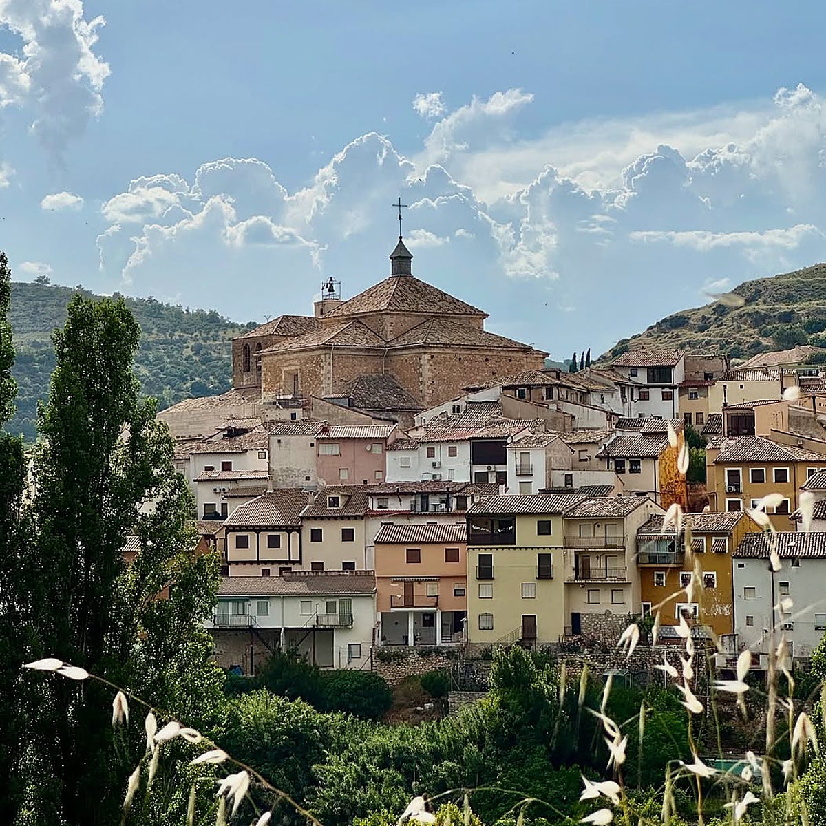 Una vista del conjunto histórico-artístico de la villa ducal alcarreña.