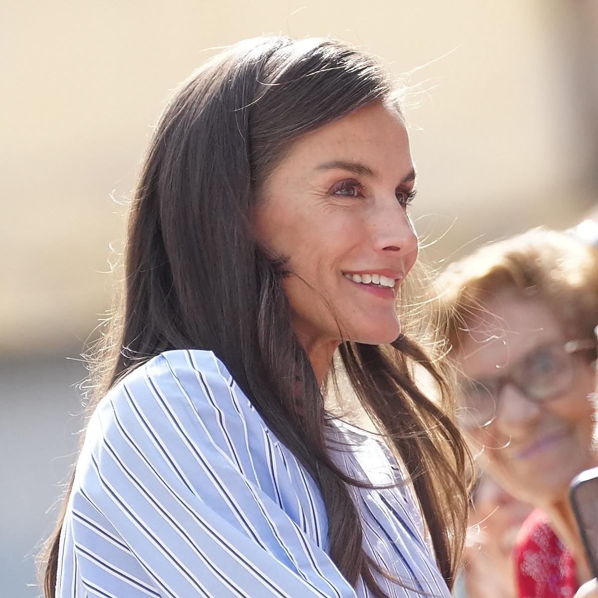 La reina Letizia en la inauguración del curso escolar en La Rioja.