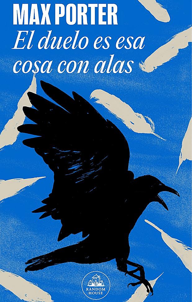 Portada de el duelo es esa cosa con alas, la novela de Max Porter que llegará a los cines el 17 de octubre.