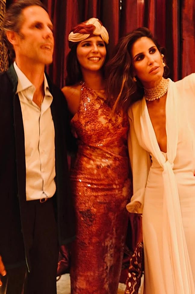 Tana Rivera junto a Inés Domecq.