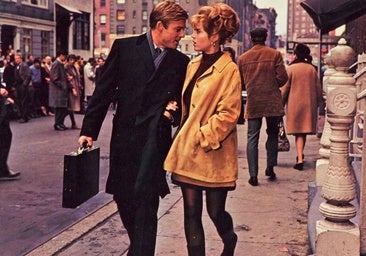 Robert Redford y Jane Fonda en Descalzos por el parque.