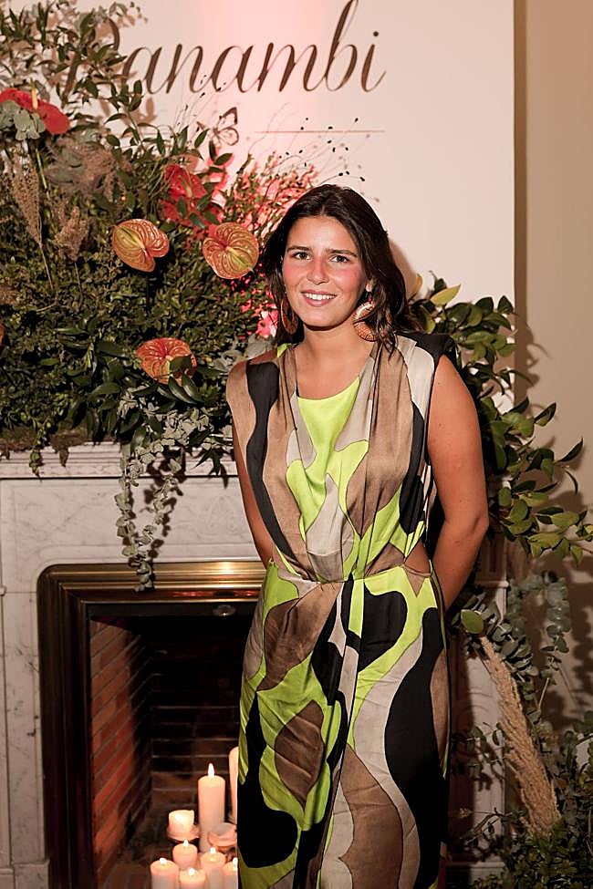 Tana Rivera, un de las invitadas al desfile.