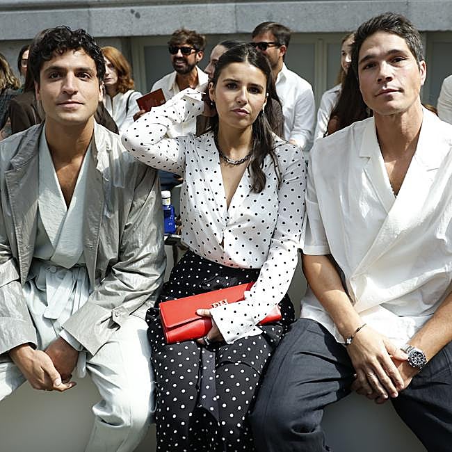 Tomás Páramo, Tana Rivera y Pablo Castellano.