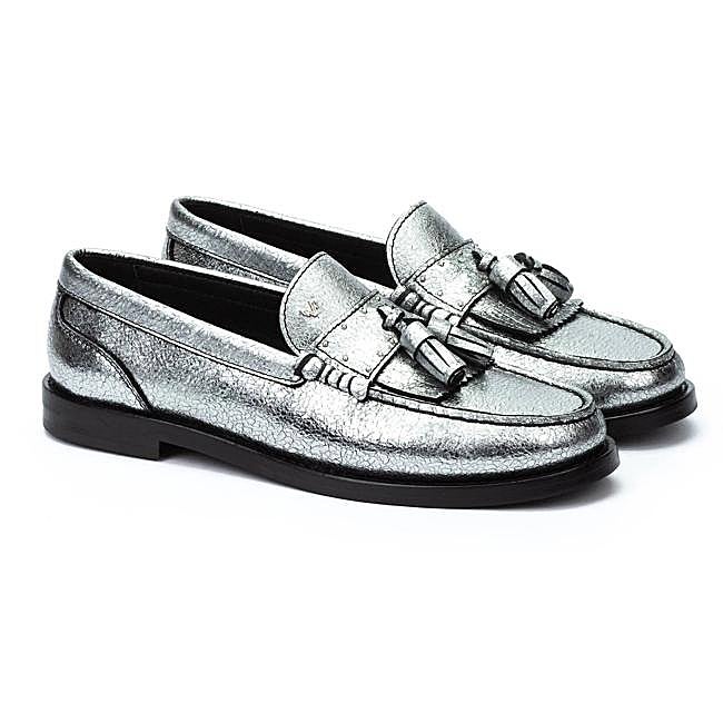 Mocasines metalizados para mujer Settala (129,95€)