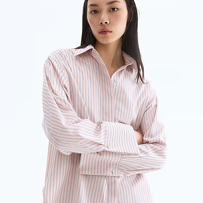 Camisa de rayas de H&M (44,99 euros)