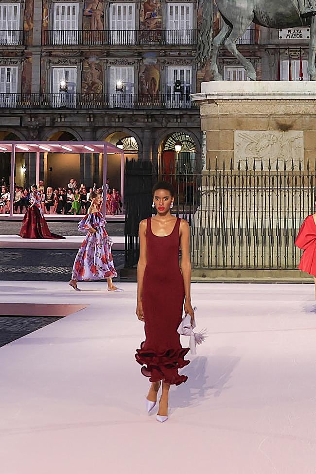 El desfile primavera/verano 2026 de Carolina Herrera en Madrid.