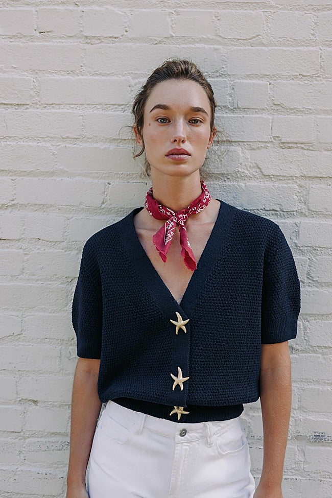 Chaqueta de punto de Zara (27,95 euros)