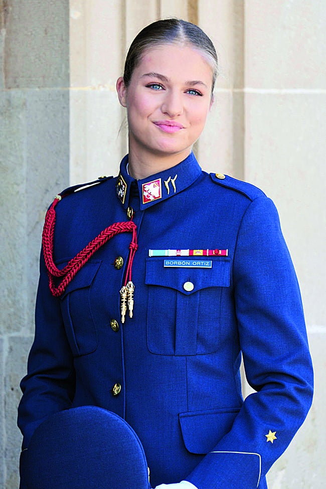 El pasado 1 de septiembre, la heredera al trono entró en la Academia del Aire de Murcia, donde aprenderá a volar.