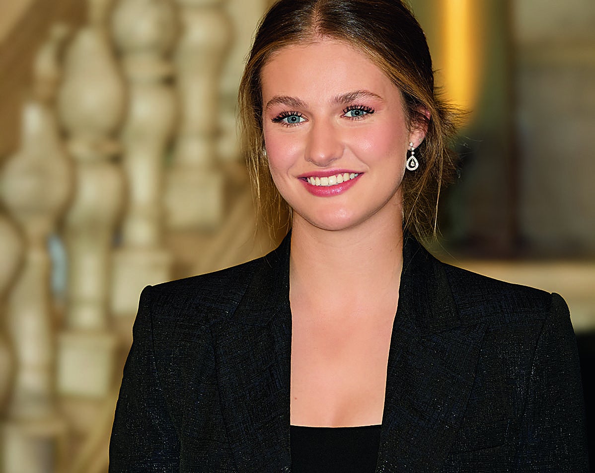 Leonor, el pasado 23 de julio, en el Liceo de Barcelona, donde tuvieron lugar los Premios Princesa de Girona, que presidió.