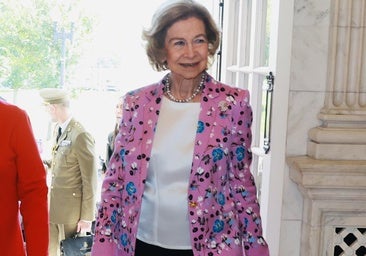 La reina Sofía en Washington D.C.