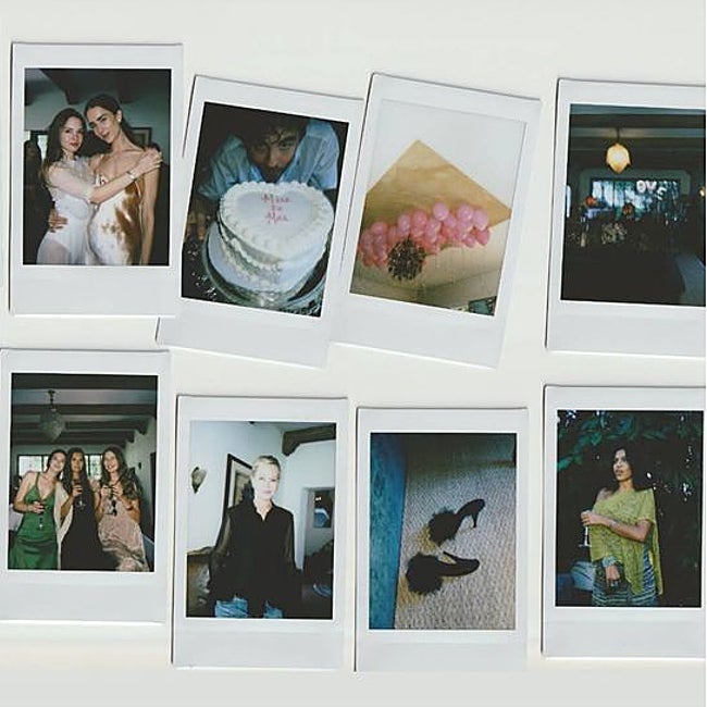 El álbum de recuerdos de la futura novia.