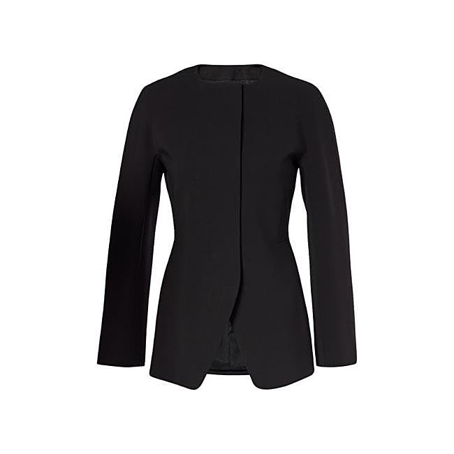 Americana negra de Max Mara, 596 euros.