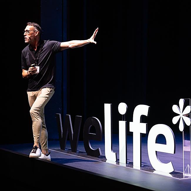 Comida real, para un metabolismo activo. Este fue el. Mensaje de Carlos Pérez.