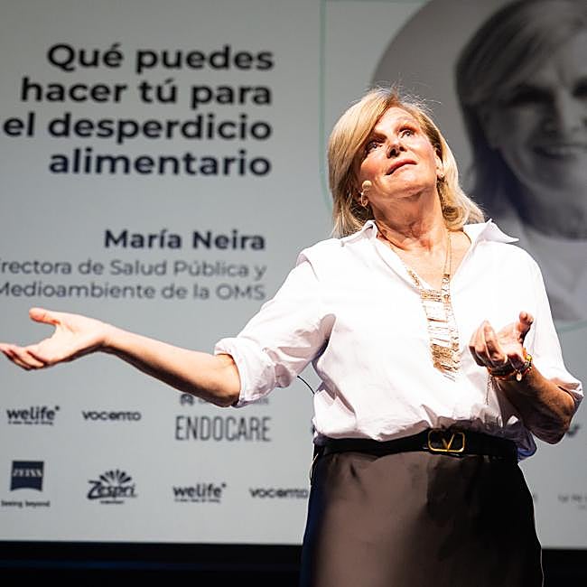Un planeta más saludable con menor desperdicio alimentario es posible, según María Neira.