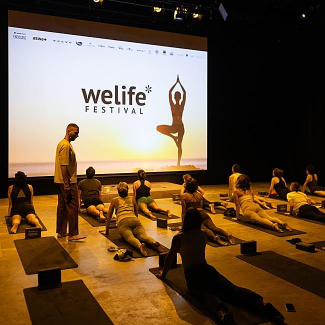 Un recuerdo de la clase de Hatha Yoga con Daniel Osorio.