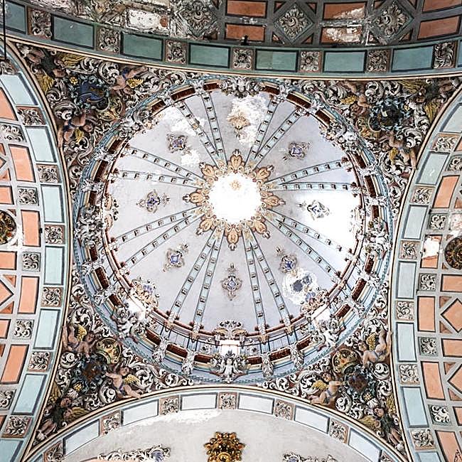 Interior de la Iglesia Arciprestal de Nuestra Señora de los Ángeles, en Chelva