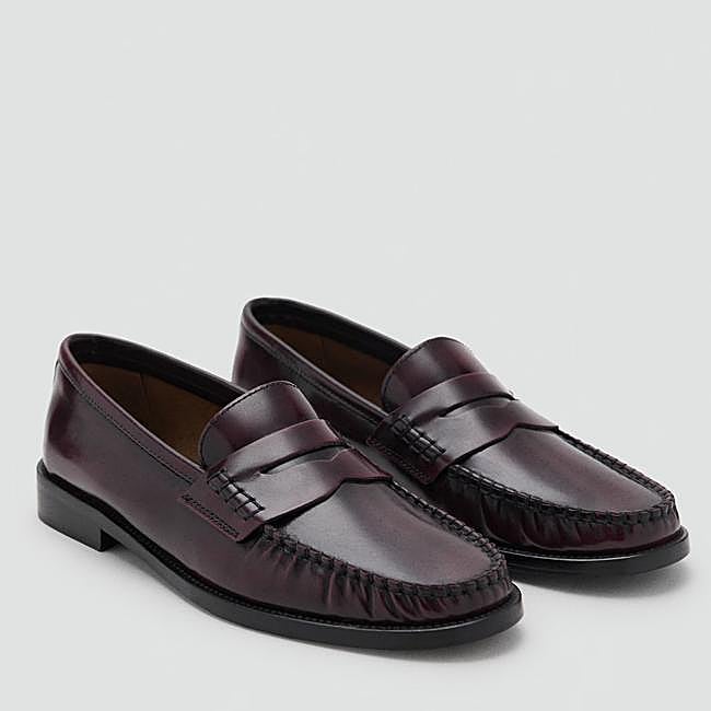 Mocasines marrones de Mango, 69,99 euros.