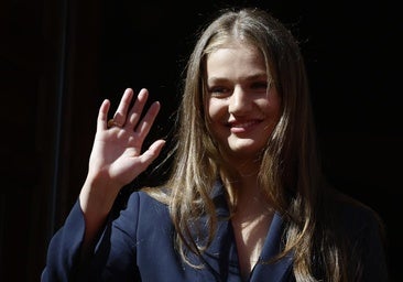 El corte de pelo a capas de la princesa Leonor: el truco para dar vida a una melena larga XL