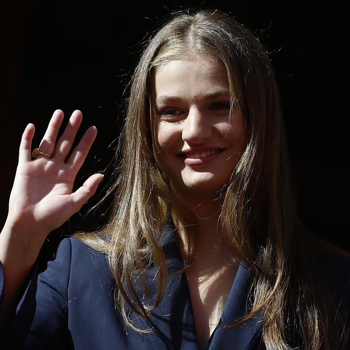 La princesa Leonor en Navarra.