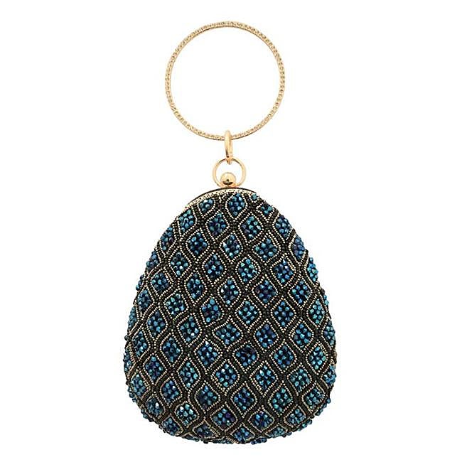 Bolso Huevo Dagru Azul Oscuro de Acus, 69 euros.