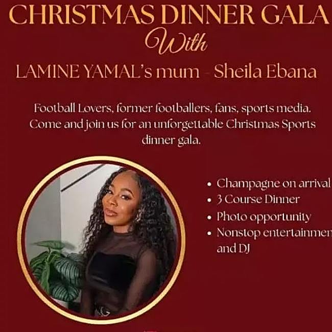 La invitación a la cena con la madre de Lamine Yamal.