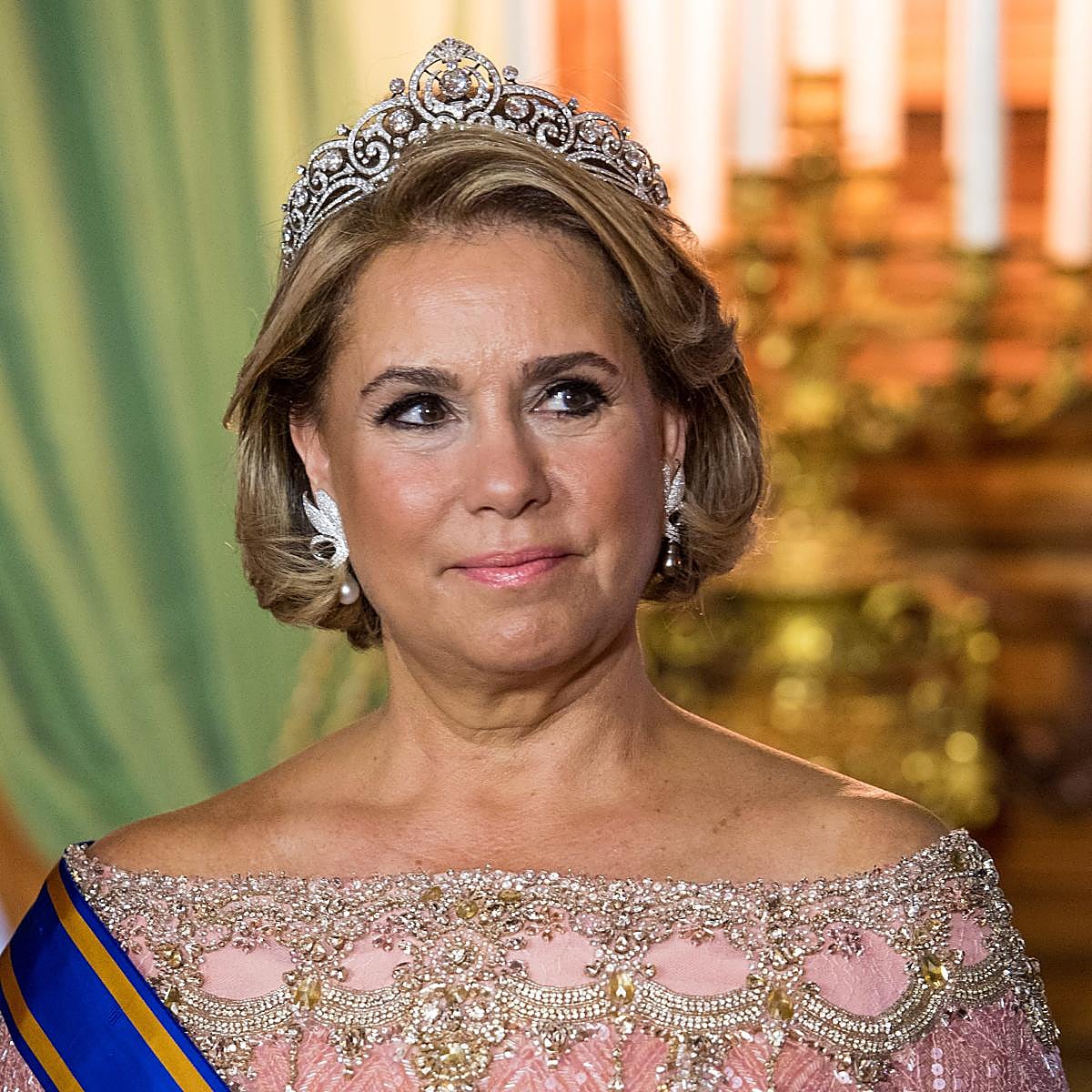 María Teresa de Luxemburgo cuenta con un impresionante joyero.