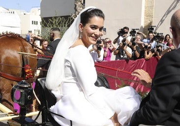 El vestido de novia de Bárbara Mirjan