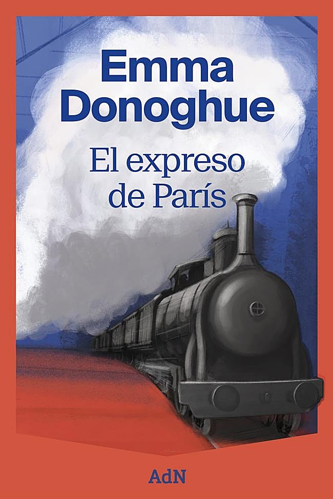 Portada de El expreso de París, la novela de Emma Donoghue.