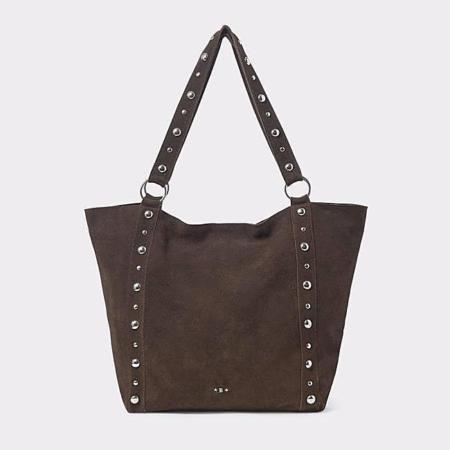 Shopper tachas bolas piel (69,90€)