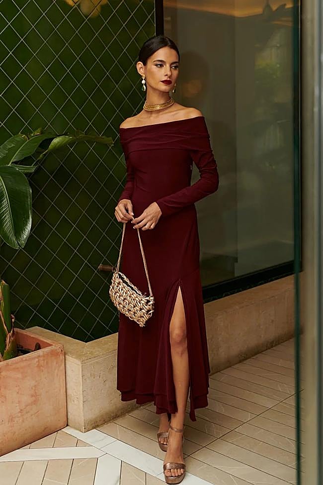 Vestido Martini Berenjena (159,99€)