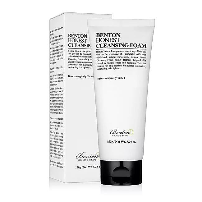 Honest Cleansing Foam de Benton.