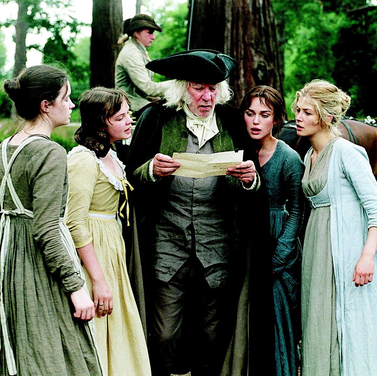 Imagen de la última adaptación de la novela de Jane Austen, Orgullo y Prejuicio.