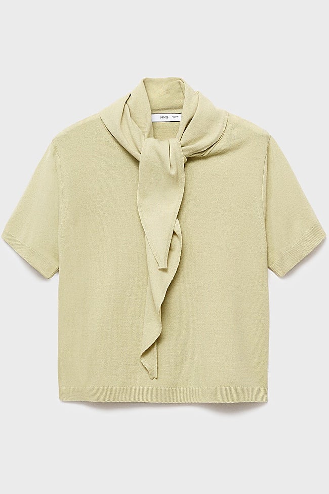 Jersey de manga corta de Mango (26,99 euros)