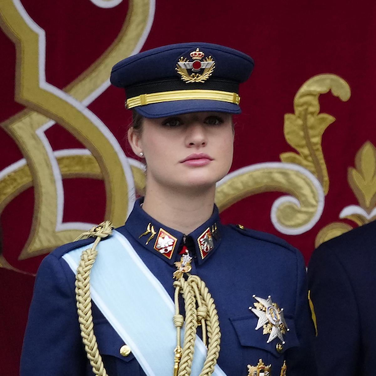 La princesa Leonor en el Día de la Hispanidad.