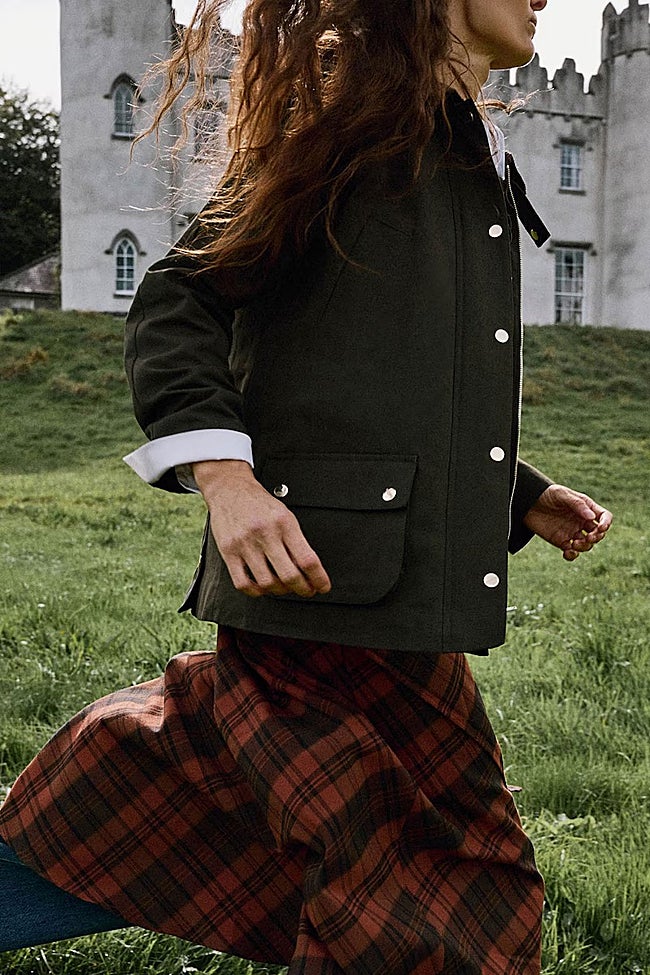 Parka caqui de Sfera (69,99 euros)