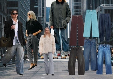 Siluetas de vaqueros tendencia