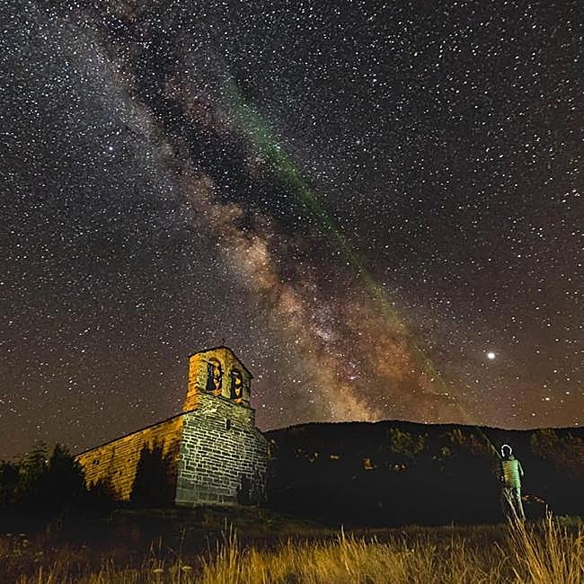 Cielo nocturno desde el Vall de Boí