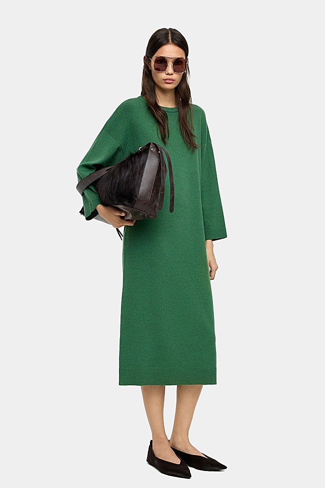 Vestido verde de Parfois (35,99 euros)