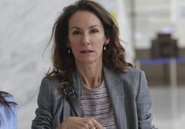 Telma Ortiz durante su último evento profesional.