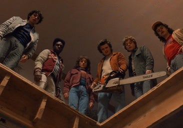 Los protagonistas de Stranger Things.