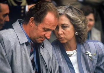 La reina Sofía y el rey Juan Carlos, en una imagen de 1987.