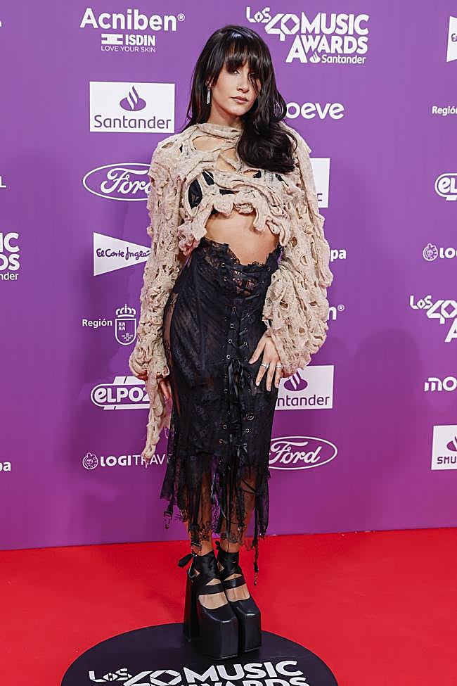 Aitana en LOS40 Music Awards Santander 2025
