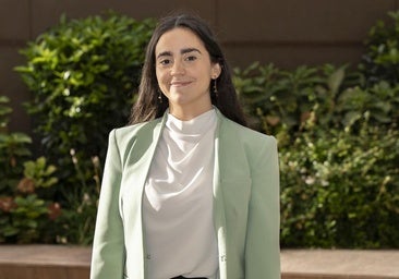 Elena Ardura, durante la III Jornada STEM Mujerhoy: «Quiero investigar con la inteligencia artificial el origen de las enfermedades»