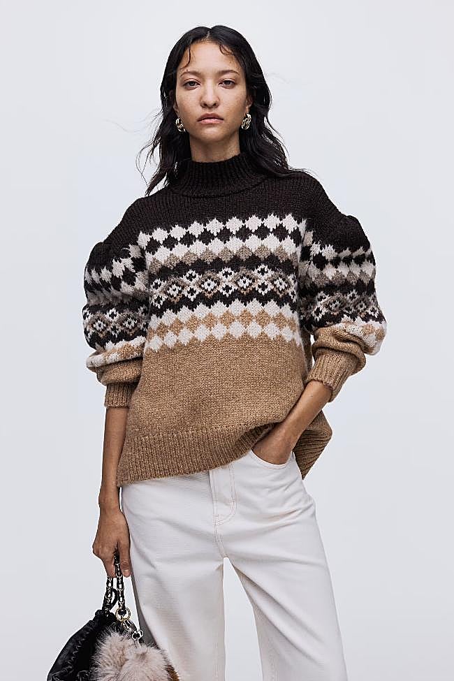 Jersey de cuello alto de H&M (39,99 euros)