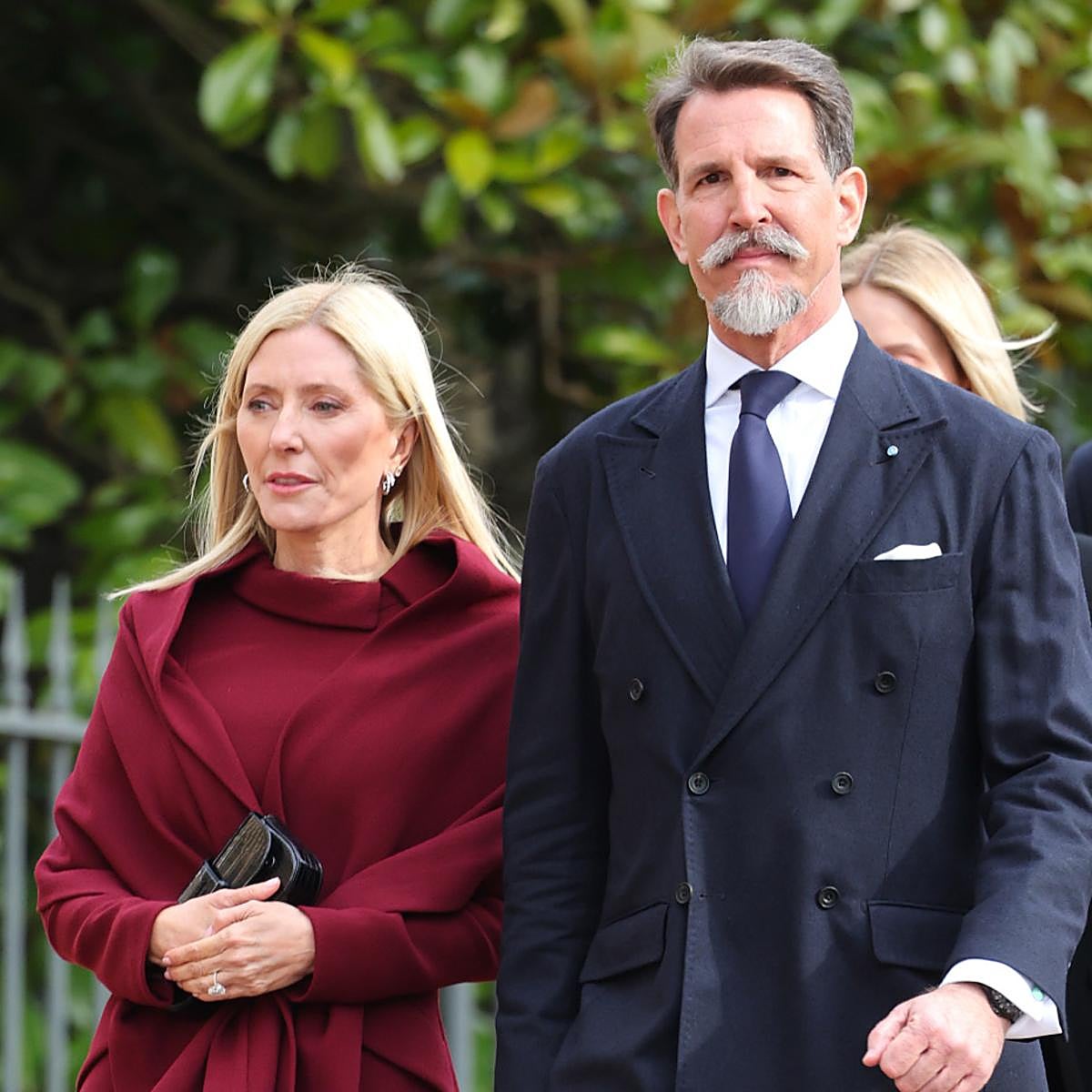 Marie-Chantal Miller junto a su marido, Pablo de Grecia.