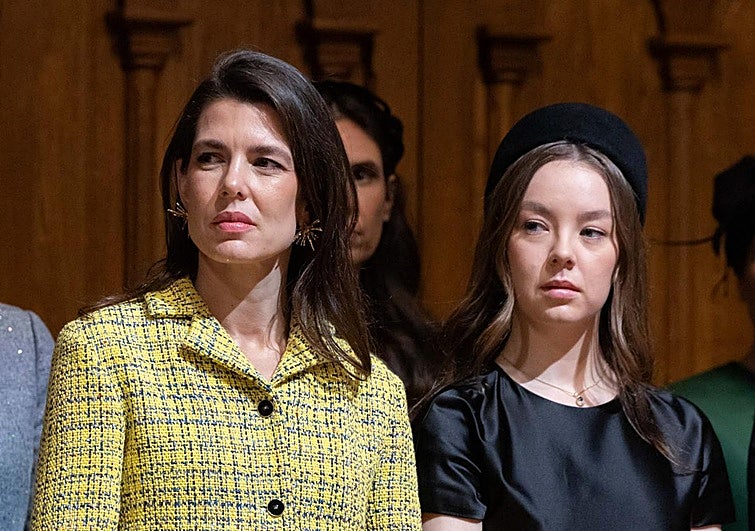 Carlotta Casiraghi y Alexandra de Hannover en el Día de Mónaco
