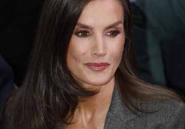 La reina Letizia en el acto organizado por la Fundación Microfinanzas BBVA.